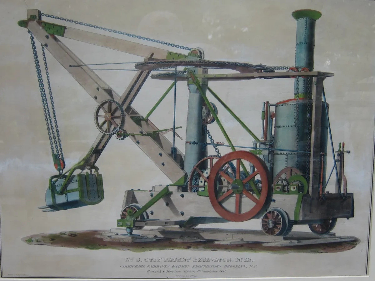 Otis Excavator Szabadalom 1841