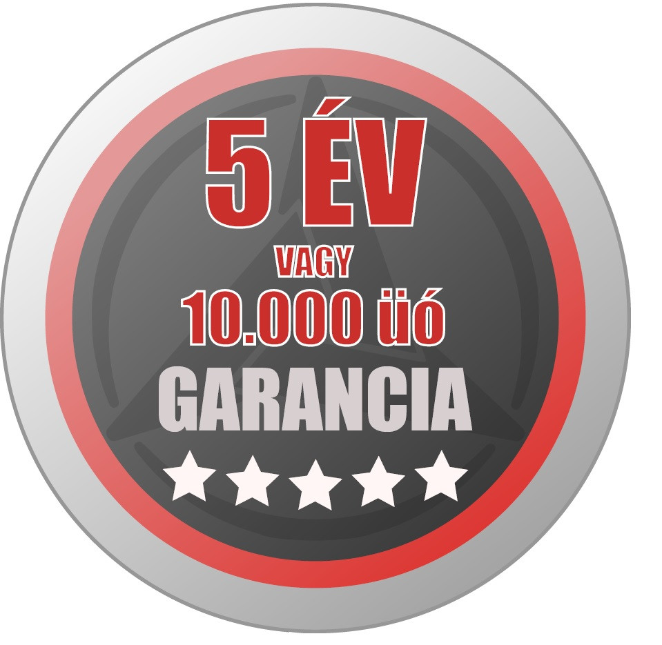 5 Ev Vagy 10000 Uzemora Garancia Logo