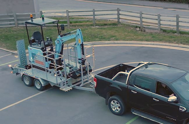 A SANY SY19E könnyen szállítható