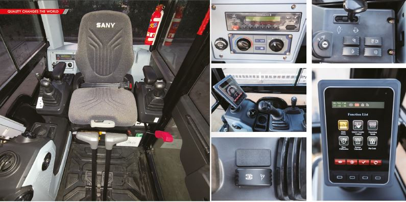 SANY SY20C kabin belső